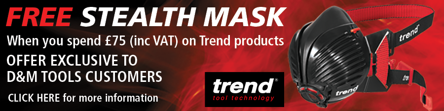 FREE Stealth Mask when you spend £75 (inc VAT) on Trend products - Clikc for more details
